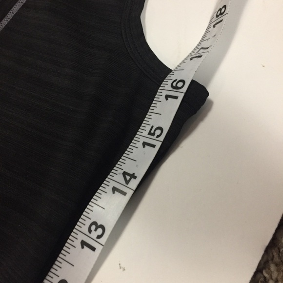 Athleta Run On Black Silver Reflective Tank Top - Picture 10 of 13